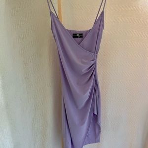 Lavender bodycon dress